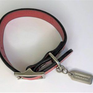 Coach Leather Pet Collar